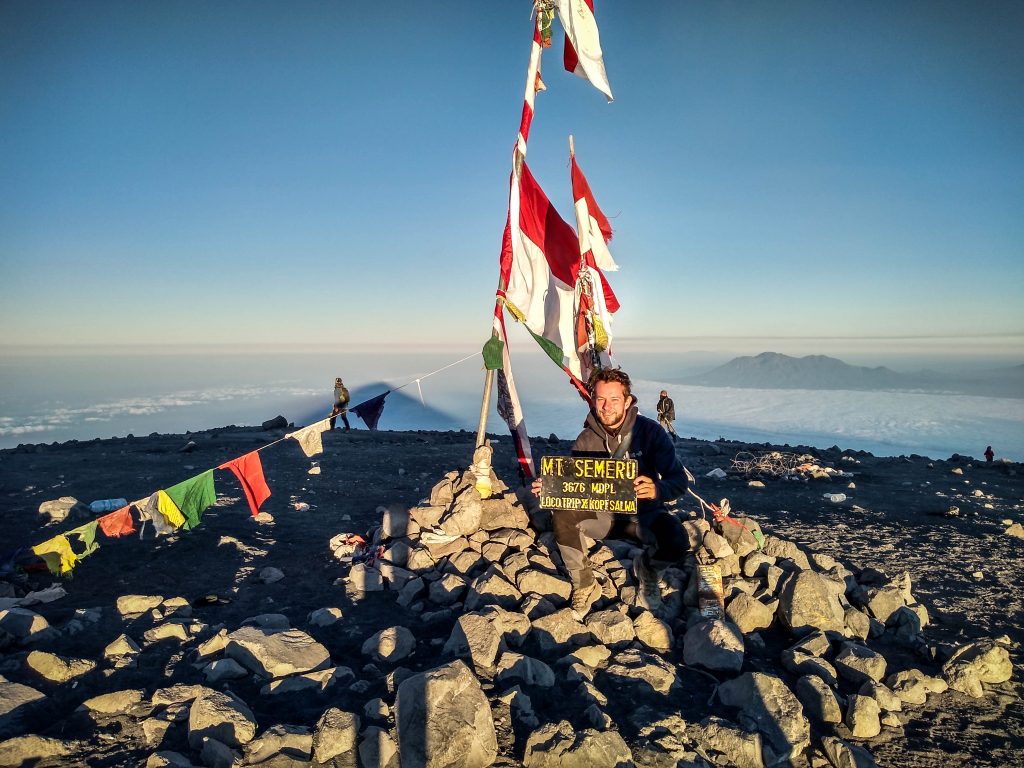 Hiking Mount Semeru