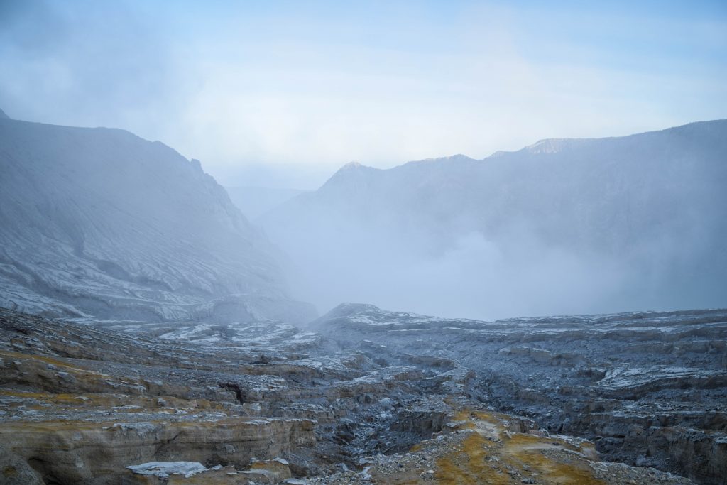 Mount Ijen in Indonesia