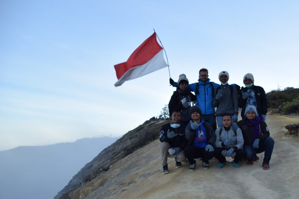 Mount Ijen in Indonesia