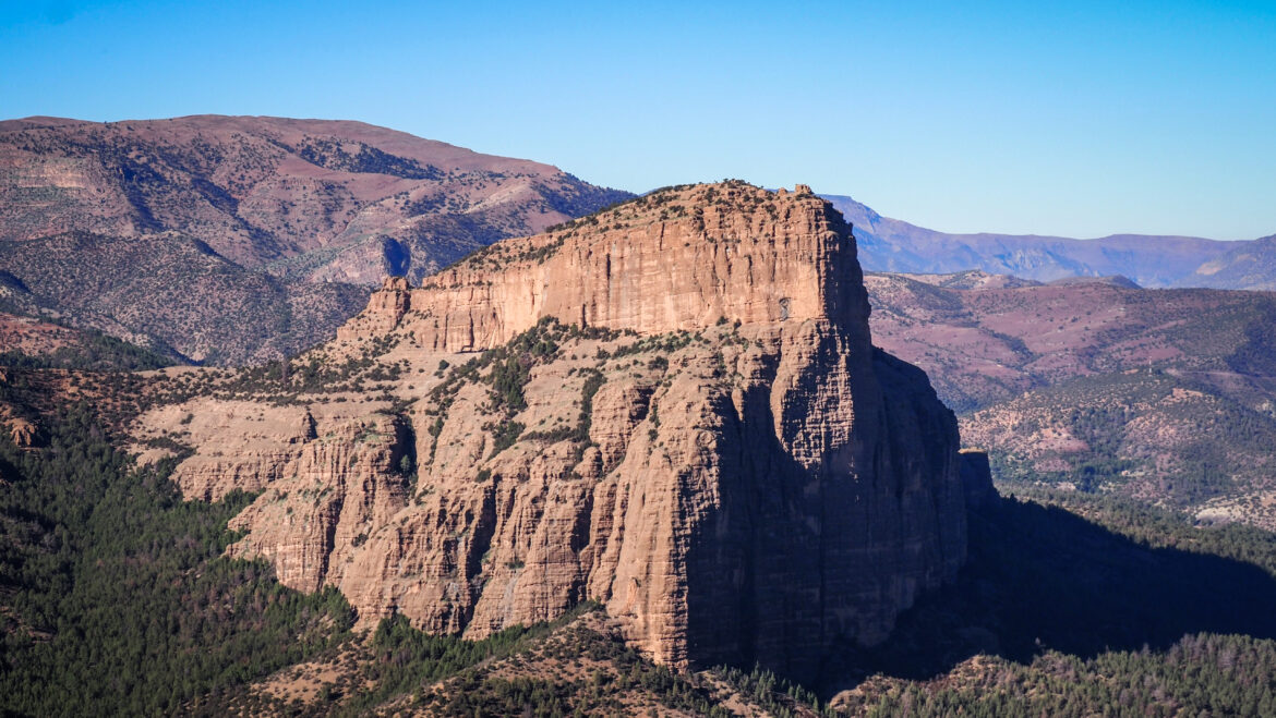 Katedra Imsfrane: cudowny, półdniowy szlak w Maroku Imsfrane Cathedral, Morocco