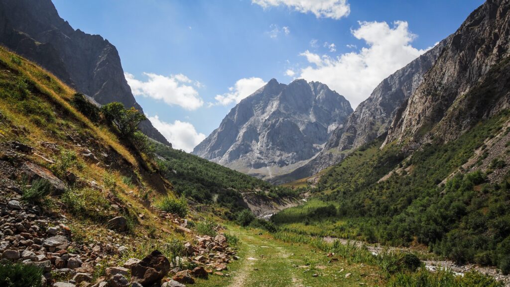 Belogorka Waterfall, Kyrgyzstan