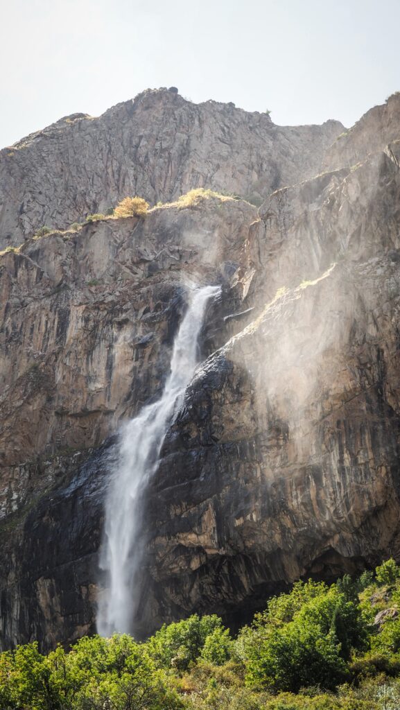 Belogorka Waterfall, Kyrgyzstan