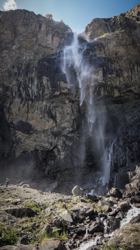 Belogorka Waterfall, Kyrgyzstan