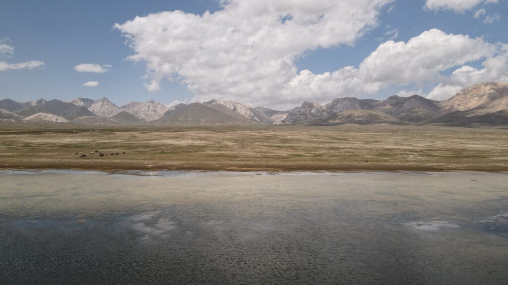 Chatyr Kul in Kyrgyzstan