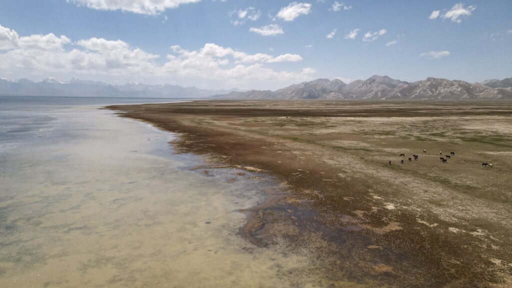 Chatyr Kul in Kyrgyzstan