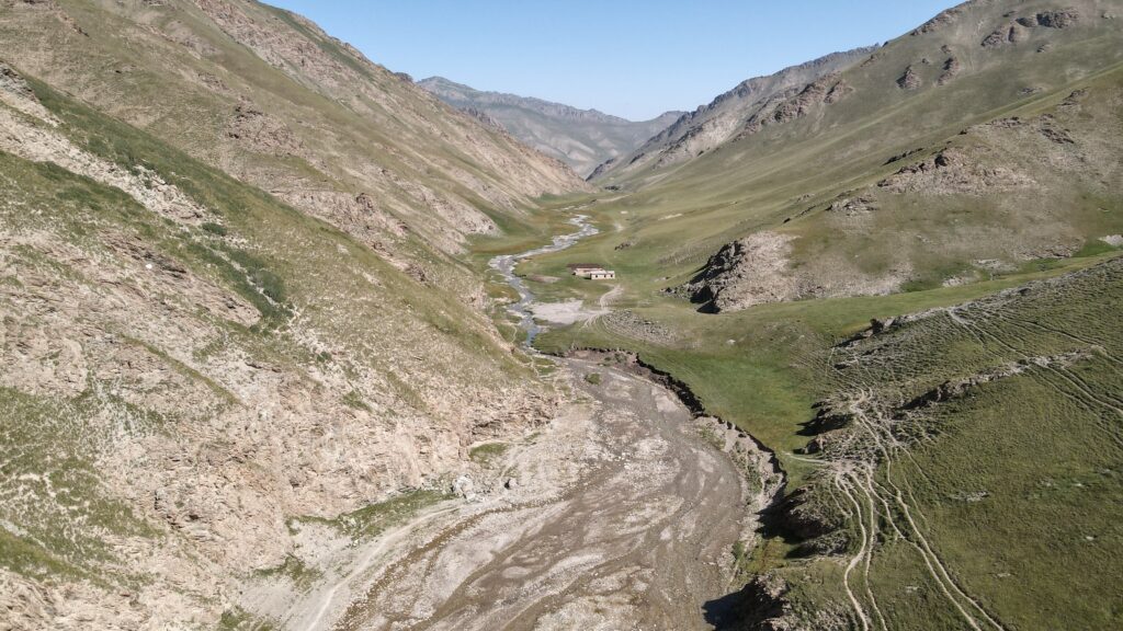 Chatyr Kul in Kyrgyzstan