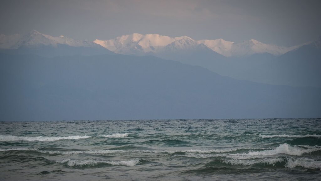 Issyk Kul Lake in Kyrgyzstan
