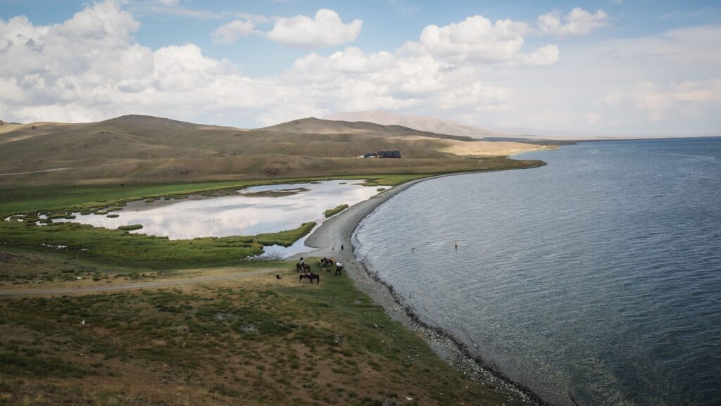 Song Kul Lake in Kyrgyzstan