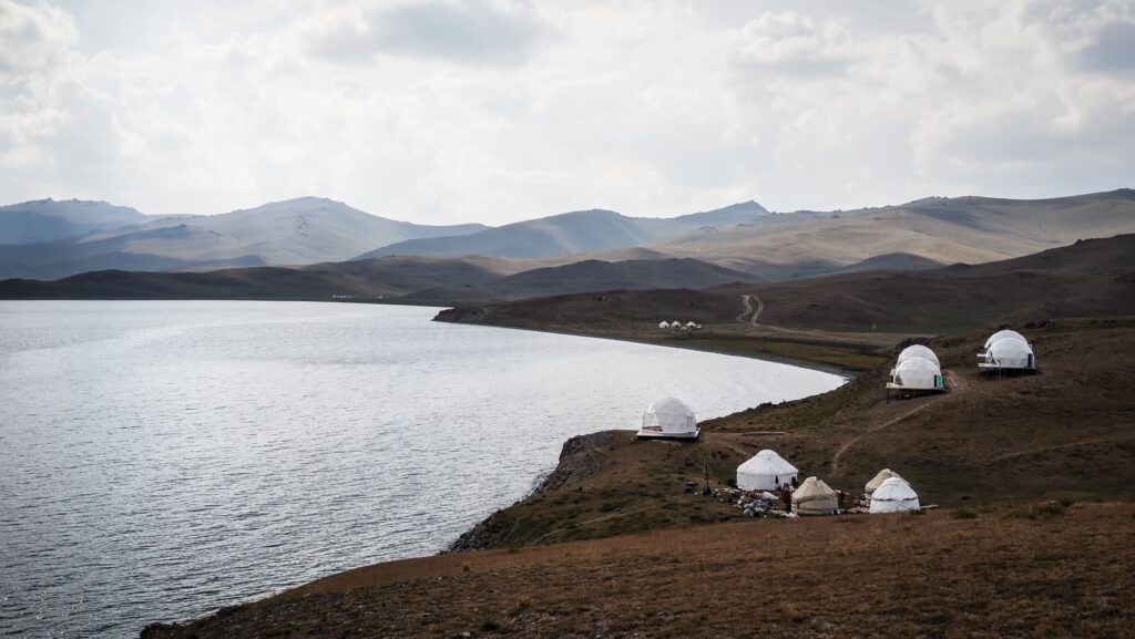 Song Kul Lake in Kyrgyzstan