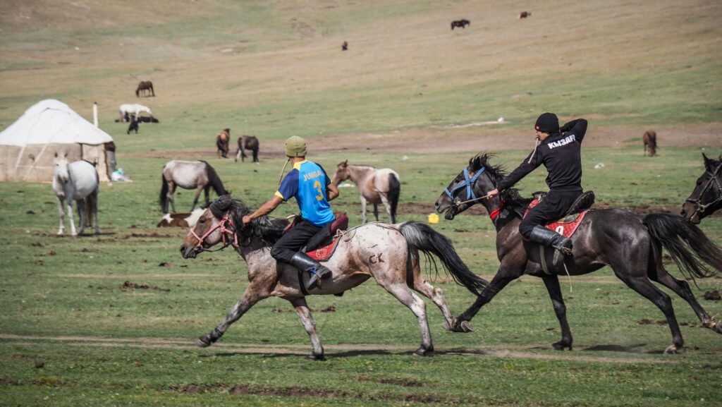 Song Kul Lake in Kyrgyzstan